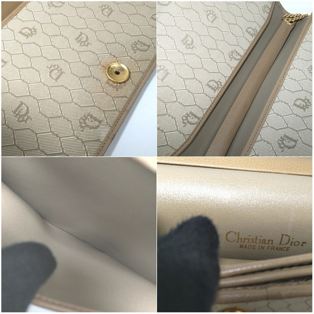 CHRISTAIN DIOR BEIGE SHOULDER BAG - Picture 4 of 7